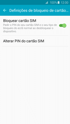 Samsung Galaxy S6 Edge - Segurança - Como ativar o código PIN do cartão de telemóvel -  9 