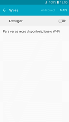 Samsung Galaxy S6 Edge - Wi-Fi - Como ligar a uma rede Wi-Fi -  5 