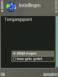 Nokia E65 - Internet - handmatig instellen - Stap 7 