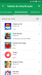 Samsung Galaxy S6 Edge - Android Nougat - Aplicações - Como pesquisar e instalar aplicações -  9 