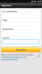 Sony Xperia S - Apps - Twitter einrichten - Schritt 7