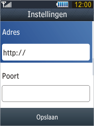 Samsung B3410 Star Qwerty - MMS - handmatig instellen - Stap 11 