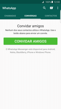 Samsung Galaxy S6 Edge + - Aplicações - Como configurar o WhatsApp -  15 