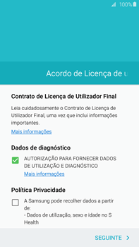 Samsung Galaxy S6 Edge + - Primeiros passos - Como ligar o telemóvel pela primeira vez -  6 