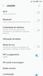 Samsung Galaxy S6 Edge - Android Nougat - Internet no telemóvel - Como ativar os dados móveis -  5 