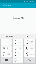 Samsung Galaxy S6 Edge - Segurança - Como ativar o código de bloqueio do ecrã -  10 