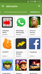 Samsung Galaxy S6 Edge - Aplicações - Como pesquisar e instalar aplicações -  12 
