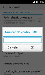 NOS LUNO - SMS - Como configurar o centro de mensagens -  6 