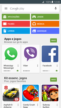 Samsung Galaxy S6 Edge + - Aplicações - Como pesquisar e instalar aplicações -  4 