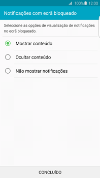 Samsung Galaxy S6 Edge + - Segurança - Como ativar o código de bloqueio do ecrã -  11 