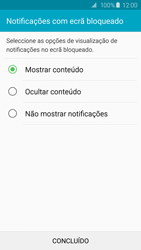 Samsung Galaxy S6 Edge - Segurança - Como ativar o código de bloqueio do ecrã -  11 