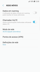 Samsung Galaxy S6 Edge - Android Nougat - Internet no telemóvel - Como ativar 4G -  6 