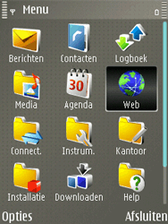 Nokia E65 - Internet - hoe te internetten - Stap 2 