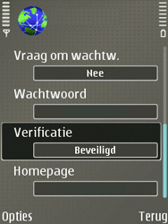 Nokia E65 - Internet - handmatig instellen - Stap 12 