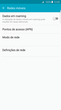 Samsung Galaxy S6 Edge + - Internet no telemóvel - Como configurar ligação à internet -  7 
