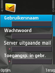 Nokia N82 - E-mail - handmatig instellen - Stap 22 