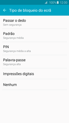 Samsung Galaxy S6 Edge - Segurança - Como ativar o código de bloqueio do ecrã -  6 