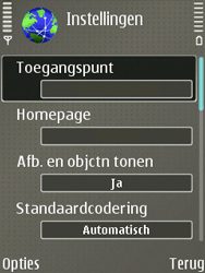Nokia E65 - Internet - handmatig instellen - Stap 6 