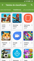 Samsung Galaxy S7 - Android Nougat - Aplicações - Como pesquisar e instalar aplicações -  11 