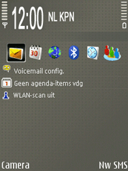 Nokia E65 - Internet - overzicht mogelijkheden - Stap 1 