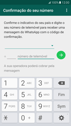 Samsung Galaxy S7 - Aplicações - Como configurar o WhatsApp -  10 