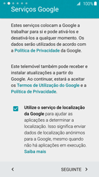 Samsung Galaxy S6 Edge - Primeiros passos - Como ligar o telemóvel pela primeira vez -  14 