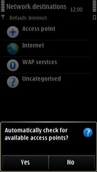 Nokia E7-00 - Internet - Manual configuration - Step 8 