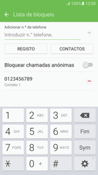 Samsung Galaxy S6 Android M - Chamadas - Como bloquear chamadas de um número -  11 