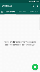 Samsung Galaxy S6 Edge - Android Nougat - Aplicações - Como configurar o WhatsApp -  15 