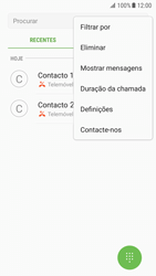 Samsung Galaxy S7 - Android Nougat - Chamadas - Como bloquear chamadas de um número -  5 