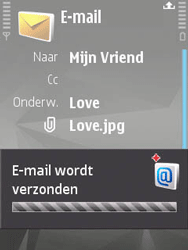 Nokia N82 - E-mail - hoe te versturen - Stap 15 