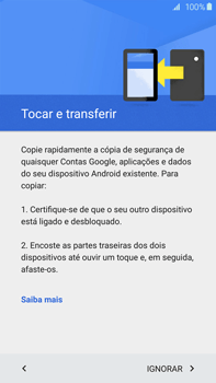 Samsung Galaxy S6 Edge + - Primeiros passos - Como ligar o telemóvel pela primeira vez -  8 