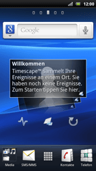 Sony Ericsson Xperia arc S - Internet - Internetverbindung - Automatische Einstellung - Schritt 1
