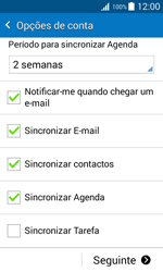 Samsung Galaxy J1 - Email - Adicionar conta de email -  9 