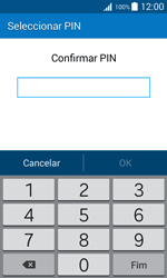 Samsung Galaxy J1 - Segurança - Como ativar o código de bloqueio do ecrã -  9 