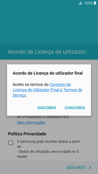 Samsung Galaxy S6 Edge + - Primeiros passos - Como ligar o telemóvel pela primeira vez -  7 