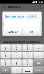 NOS LUNO - SMS - Como configurar o centro de mensagens -  7 