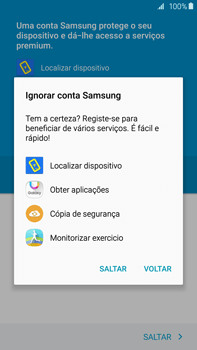 Samsung Galaxy S6 Edge + - Primeiros passos - Como ligar o telemóvel pela primeira vez -  17 