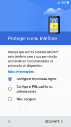 Samsung Galaxy S7 - Android Nougat - Primeiros passos - Como ligar o telemóvel pela primeira vez -  13 