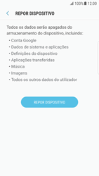 Samsung Galaxy S6 Edge - Android Nougat - Repor definições - Como repor definições de fábrica do telemóvel -  8 