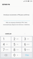 Samsung Galaxy S6 Edge - Android Nougat - Segurança - Como ativar o código de bloqueio do ecrã -  9 