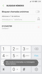 Samsung Galaxy S7 - Android Nougat - Chamadas - Como bloquear chamadas de um número -  11 
