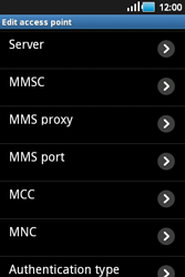 Samsung S5660 Galaxy Gio - Internet - manual configuration - Step 9 