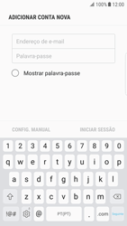 Samsung Galaxy S6 Edge - Android Nougat - Email - Adicionar conta de email -  5 