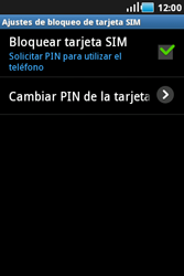 Samsung S5830 Galaxy Ace - funciones básicas - código de seguridad - paso 8 