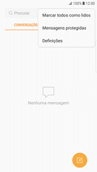 Samsung Galaxy S6 Edge - Android Nougat - SMS - Como configurar o centro de mensagens -  5 