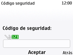 Nokia C3-00 - funciones básicas - restaurar configuración de fábrica - paso 6 