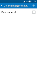 Samsung Galaxy J1 - Chamadas - Como bloquear chamadas de um número -  7 