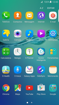 Samsung Galaxy S6 Edge + - SMS - Como configurar o centro de mensagens -  3 