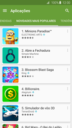 Samsung Galaxy S6 Edge - Aplicações - Como pesquisar e instalar aplicações -  11 